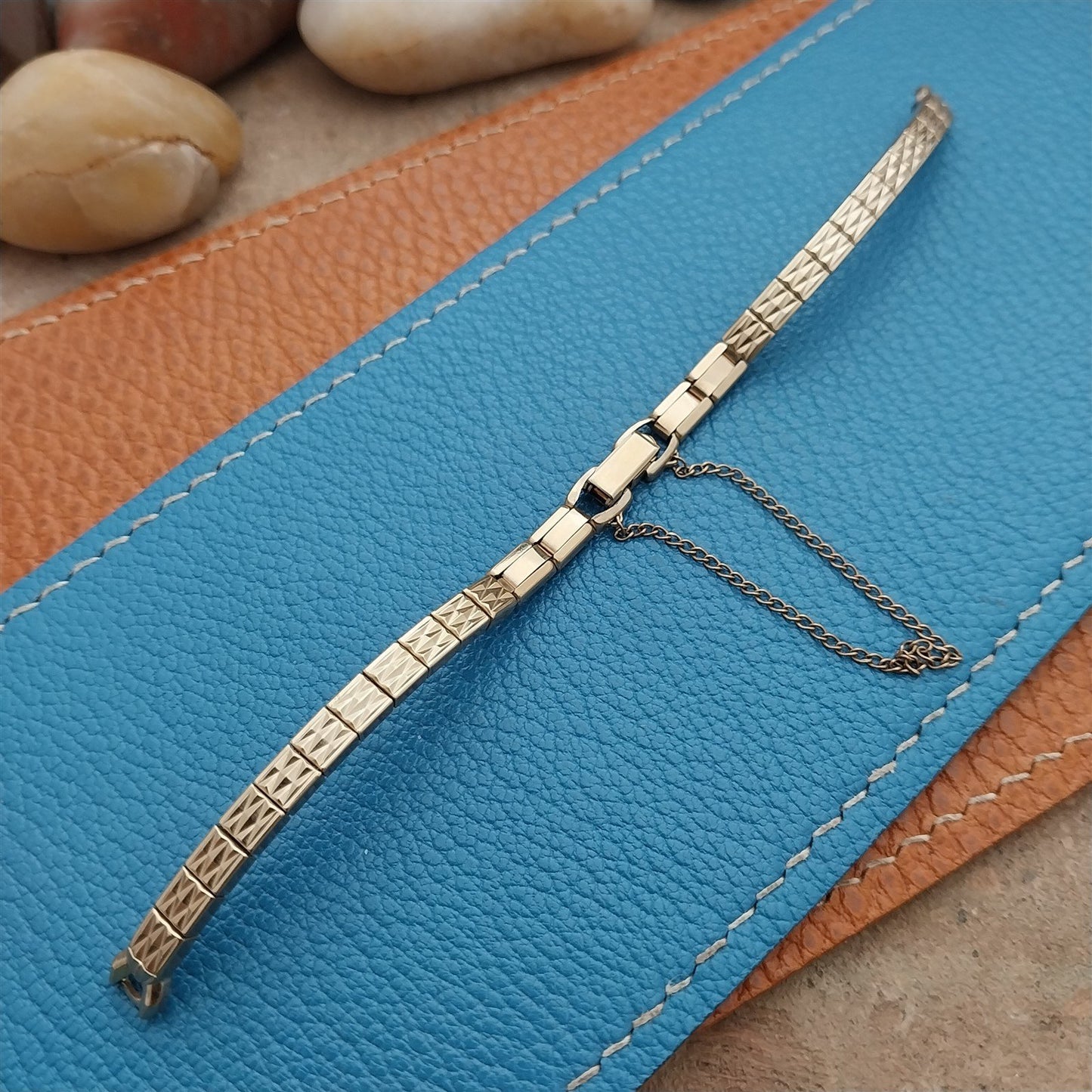 1960s Ladies Gold-Fill Speidel Queen of Elegance NOS Unused Cocktail Watch Band