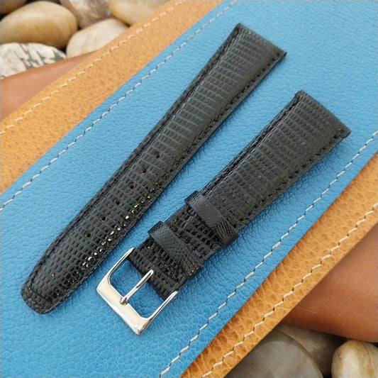 20mm Hadley Roma USA Tapered Lizard 20/16 Unused Vintage Watch Band