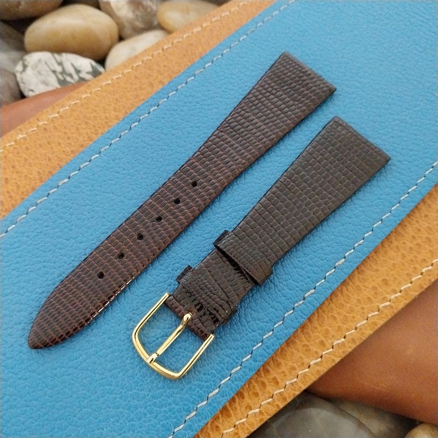 20mm Hadley Roma Tapered Lizard 20/14 Unused Vintage Watch Band