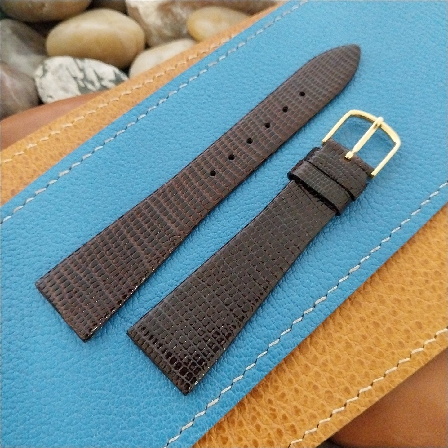 20mm Hadley Roma Tapered Lizard 20/14 Unused Vintage Watch Band