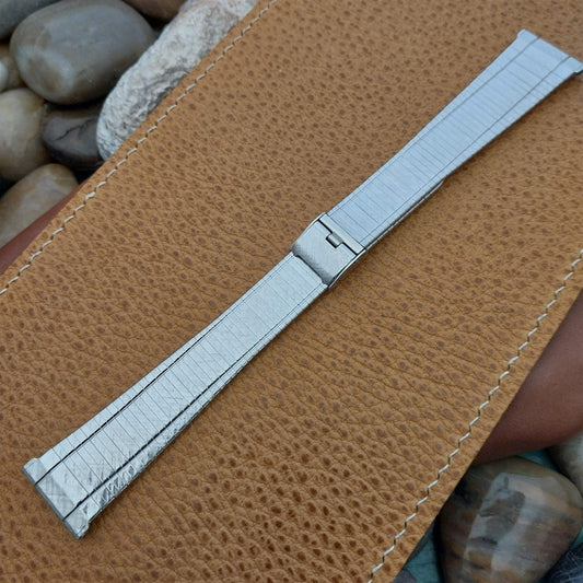 Vintage Stainless Steel 19mm 18mm Kestenmade Unused nos Classic 1960s Watch Band