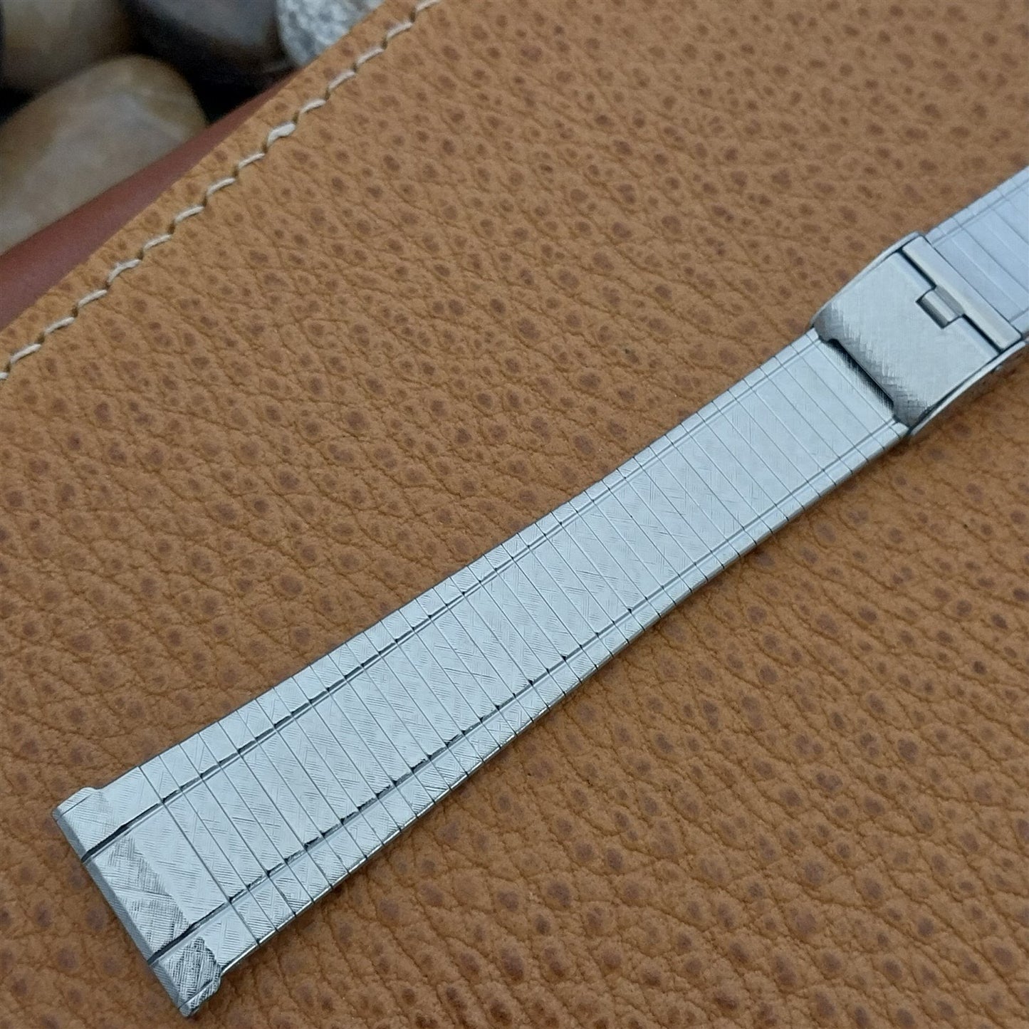 Vintage Stainless Steel 19mm 18mm Kestenmade Unused nos Classic 1960s Watch Band