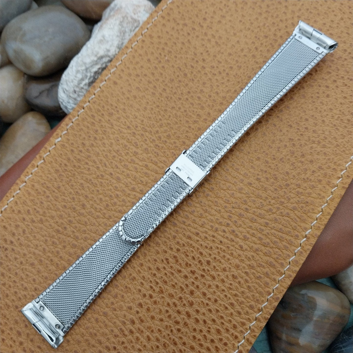 Vintage Stainless Steel 19mm 18mm Kestenmade Unused nos Classic 1960s Watch Band