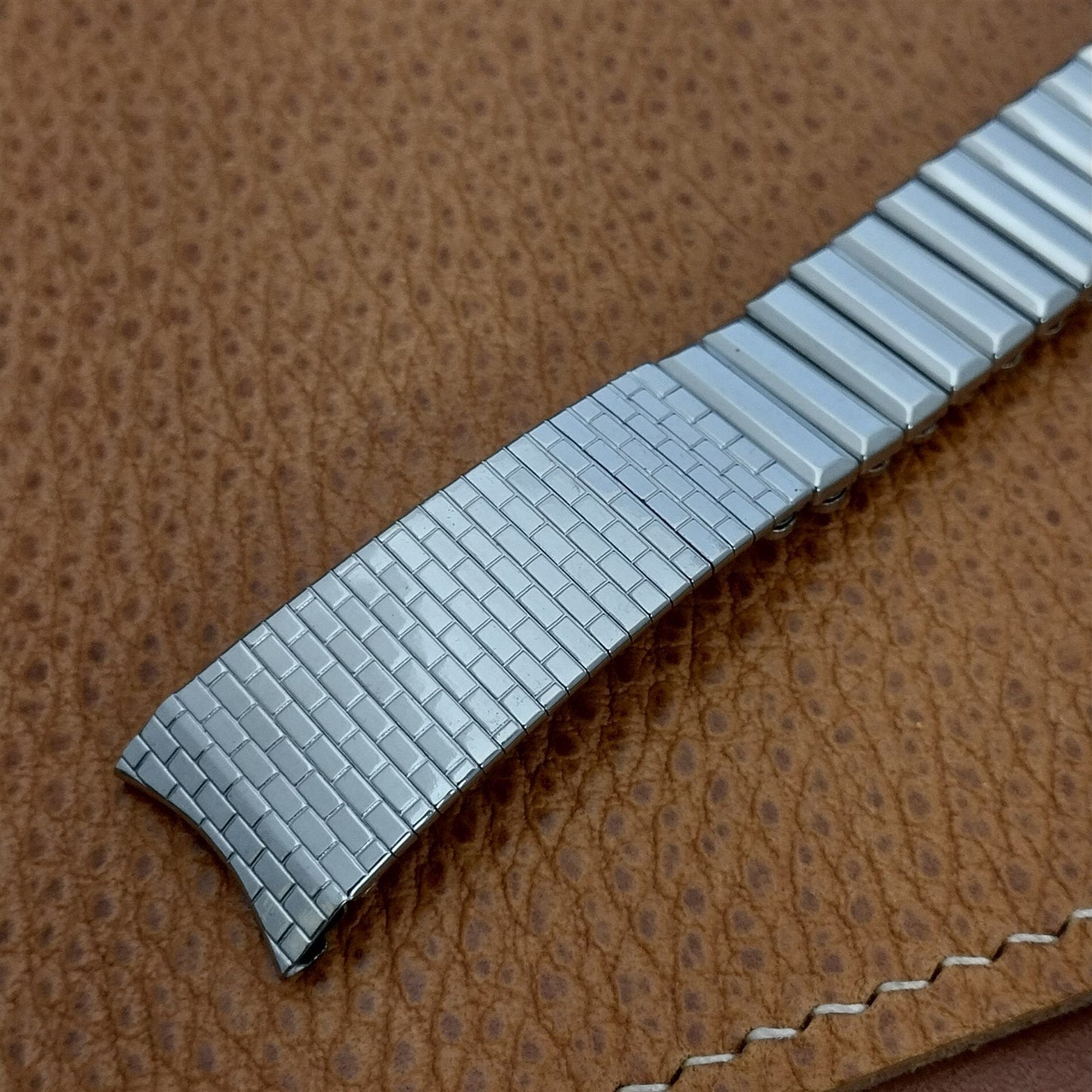 17.2mm 11/16 Kestenmade USA Stainless Steel Unused nos 1960s Vintage Watch Band