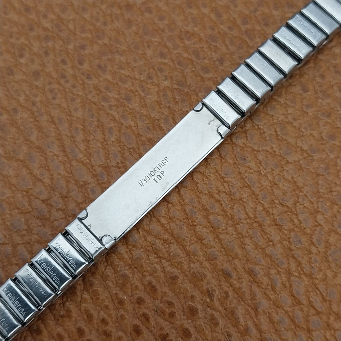 Ladies 10k White Gold RGP Kreisler USA Unused Vintage 1960s Watch Band