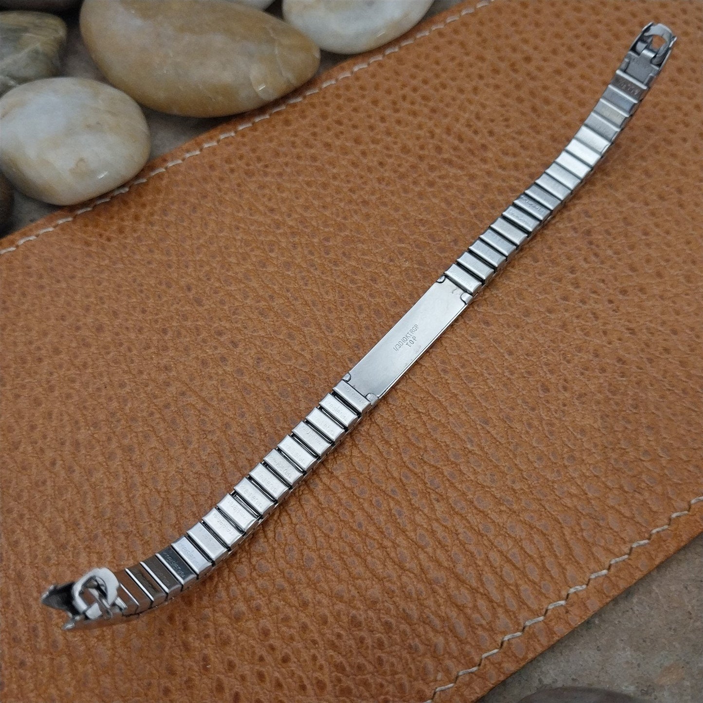 Ladies 10k White Gold RGP Kreisler USA Unused Vintage 1960s Watch Band