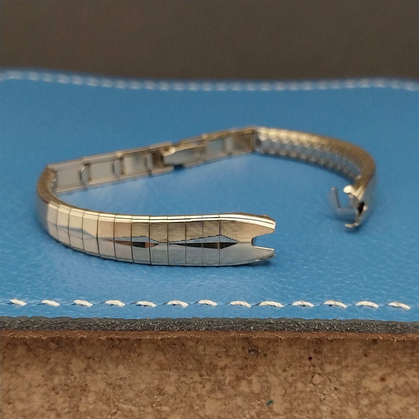 Admiral 10k Gold-Filled Unused 1960s Ladies Vintage Cocktail Watch Band