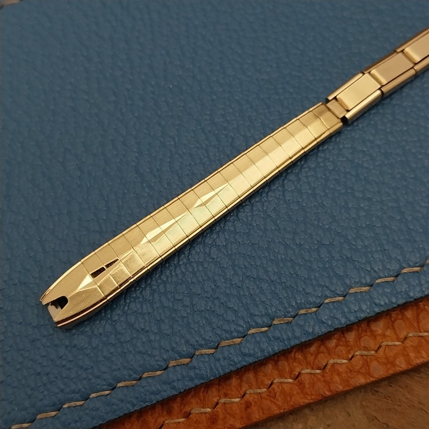 Admiral 10k Gold-Filled Unused 1960s Ladies Vintage Cocktail Watch Band