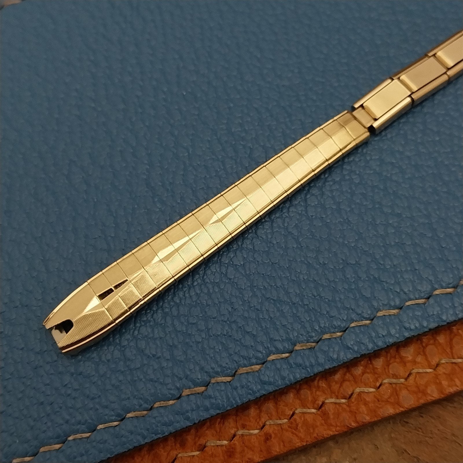 Admiral 10k Gold-Filled Unused 1960s Ladies Vintage Cocktail Watch Band