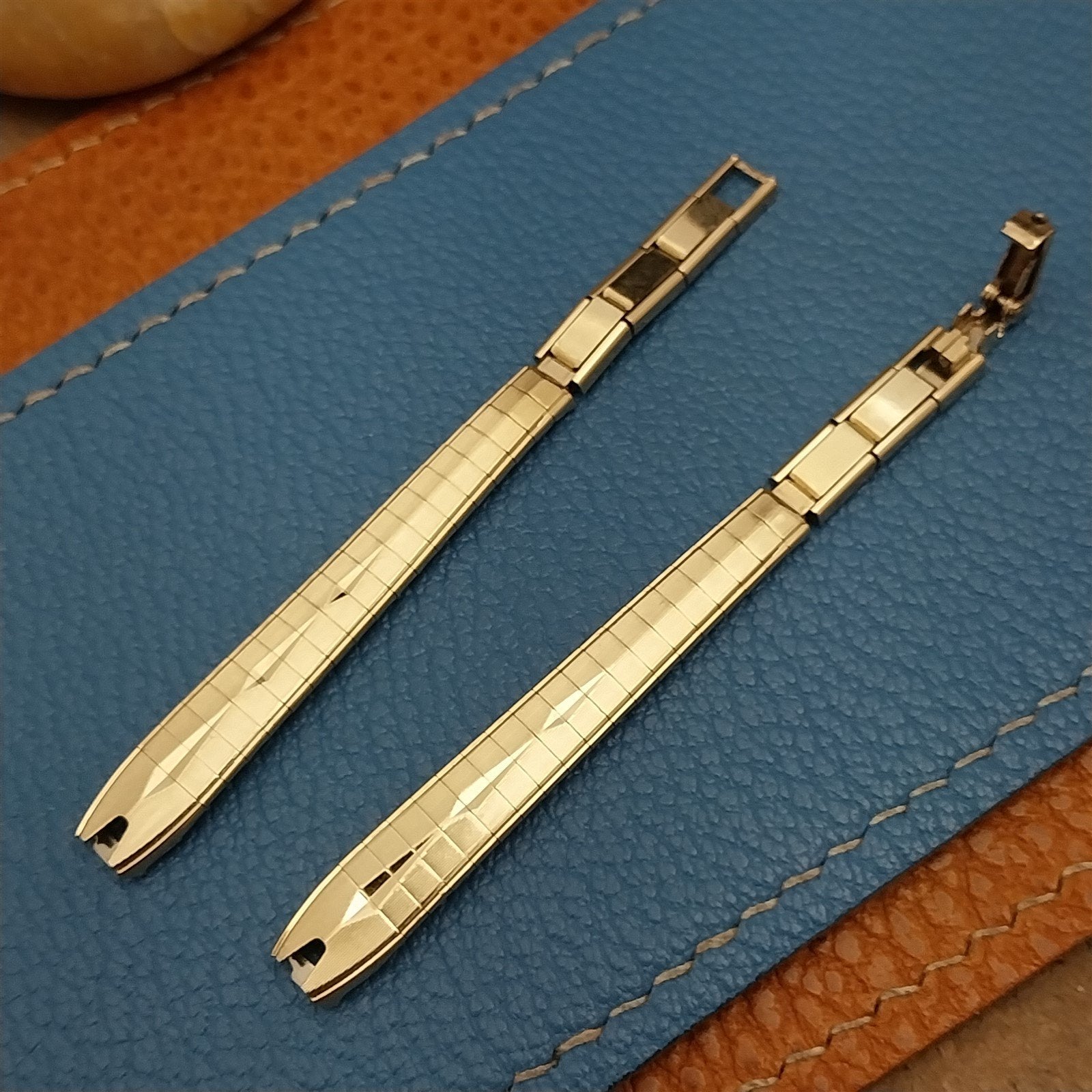 Admiral 10k Gold-Filled Unused 1960s Ladies Vintage Cocktail Watch Band