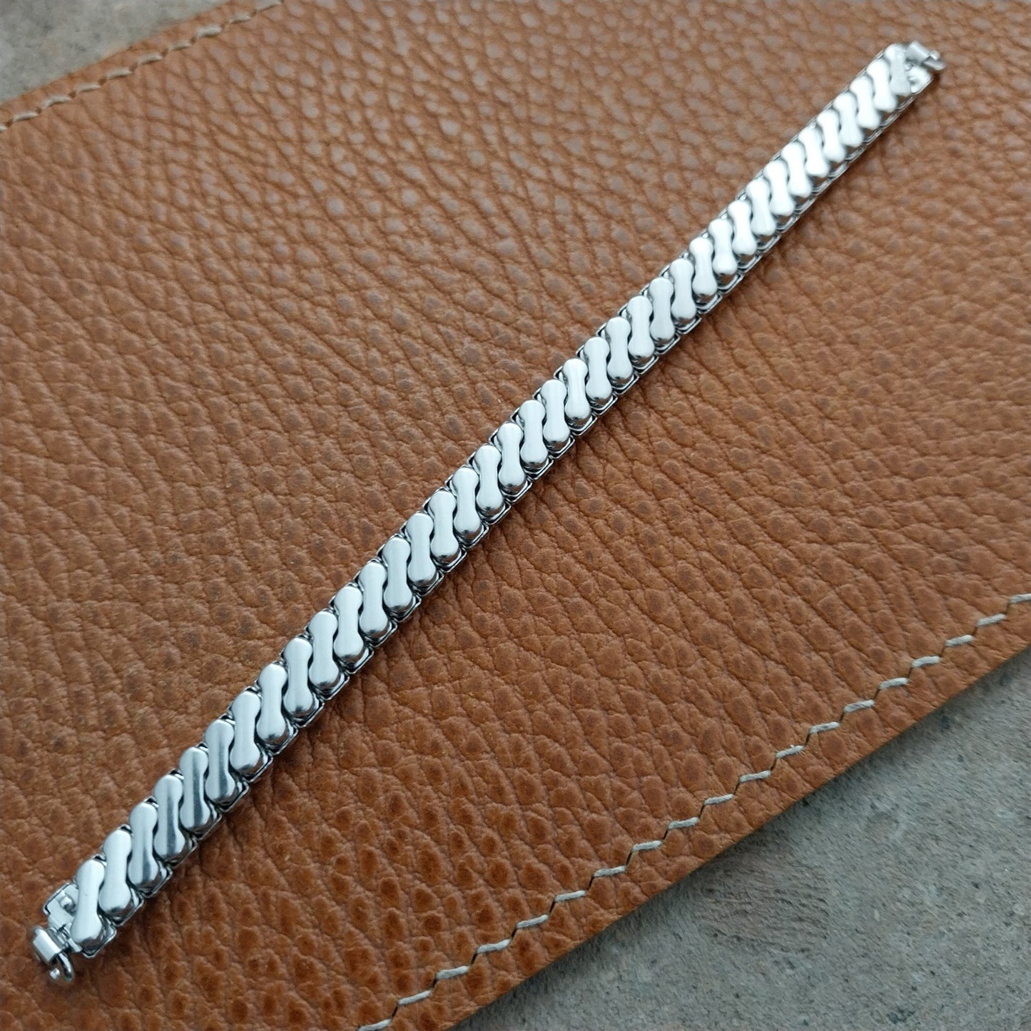 1950s Vintage Ladies White Gold-Filled JB Champion Unused Cocktail Watch Band