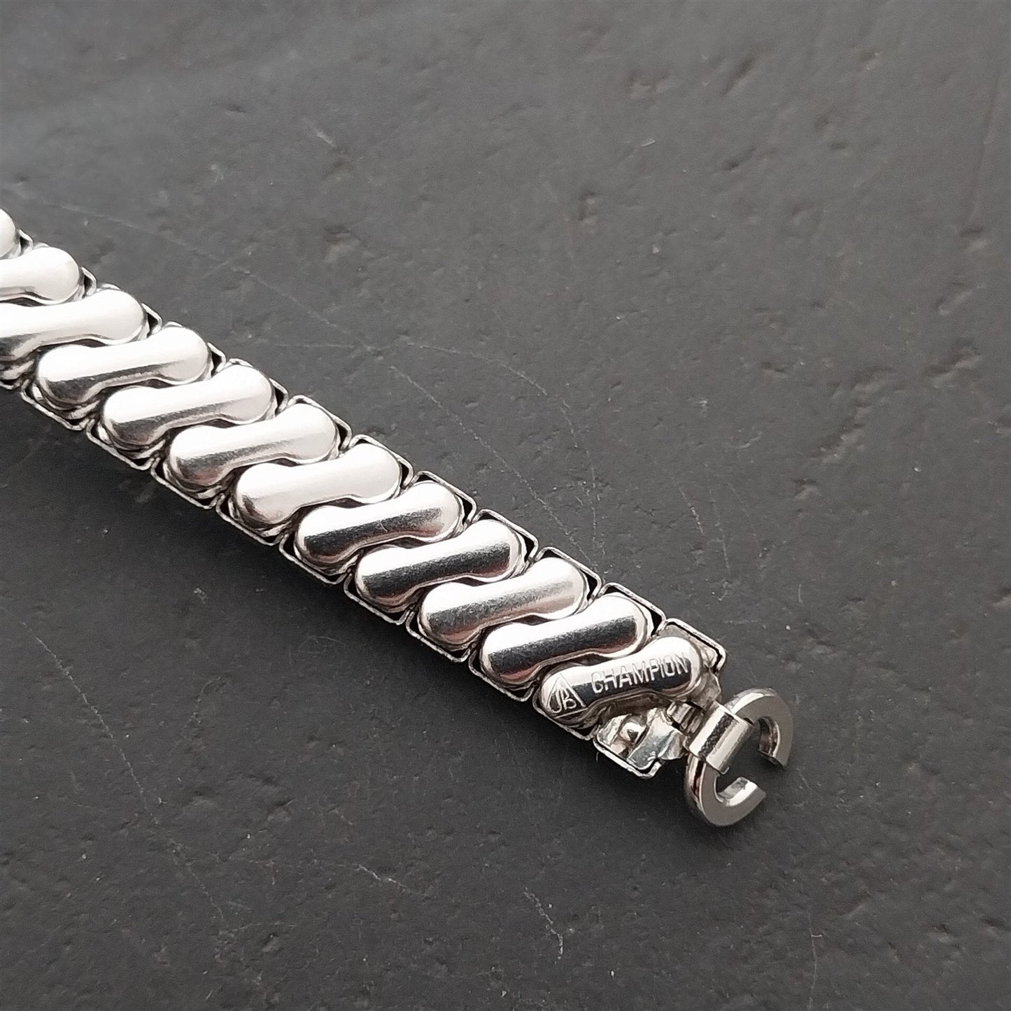 Ladies White Gold-Filled Single-Lug JB Champion Unused 1950s Vintage Watch Band