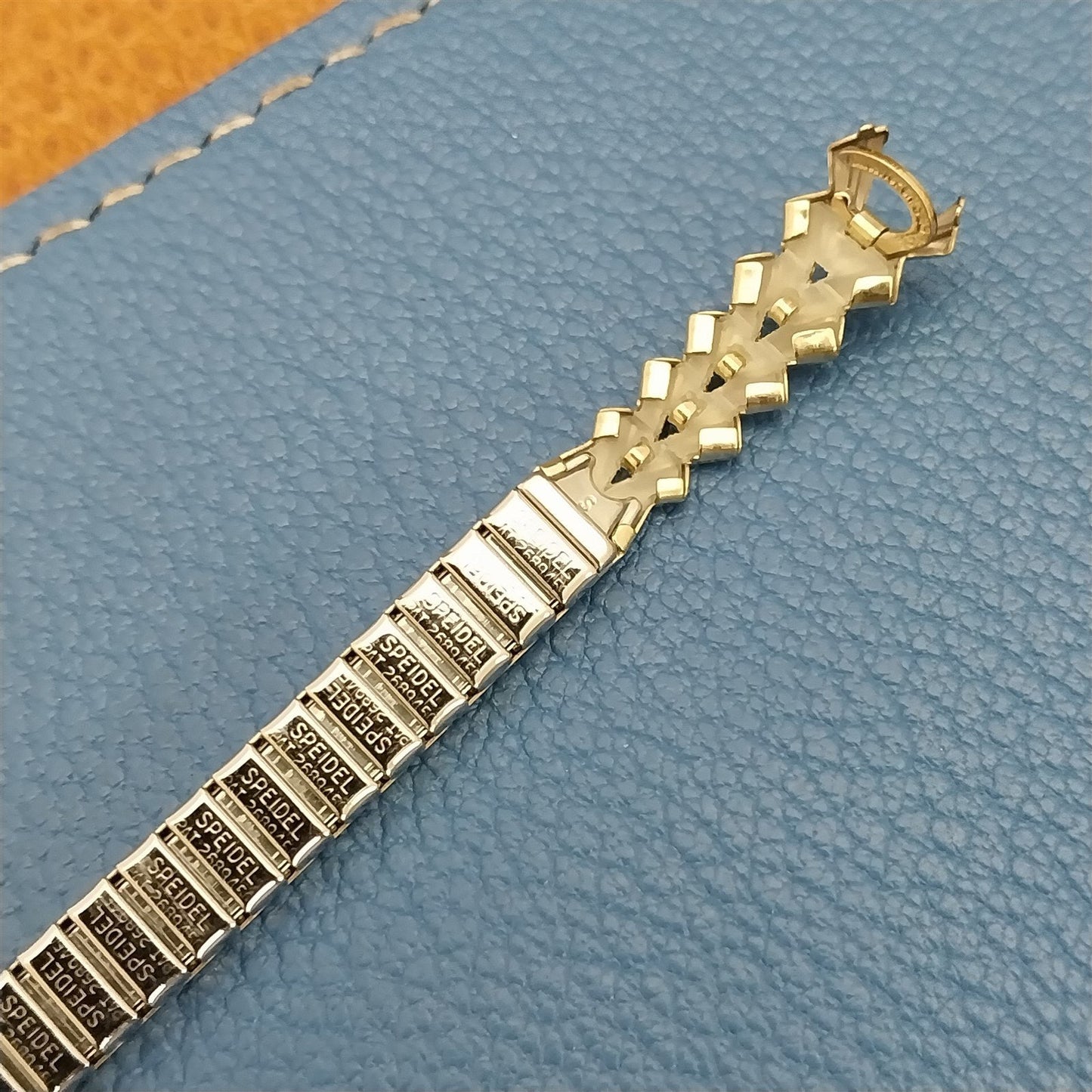 Ladies 10k Yellow Gold-Filled Speidel Golden Harvest MIP Vintage Watch Band