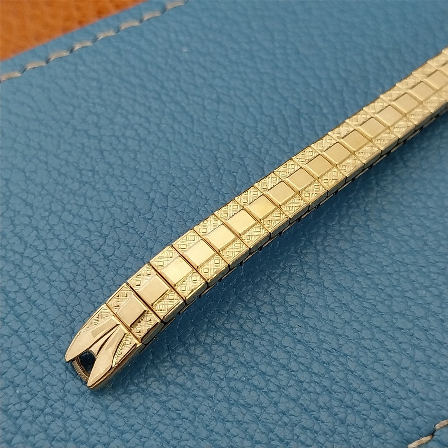 Ladies 10k Yellow Gold-Filled Speidel Fiesta MIP Vintage Watch Band