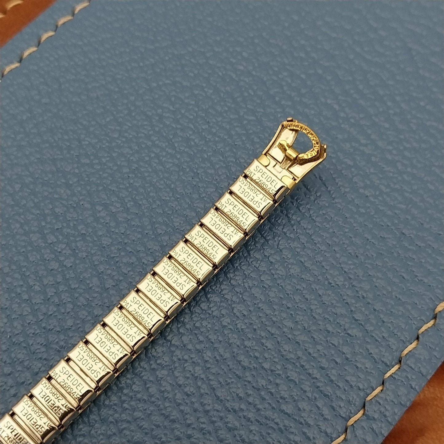 Vintage Ladies 10k Yellow Gold-Filled Speidel Tailored Woman Classic Watch Band