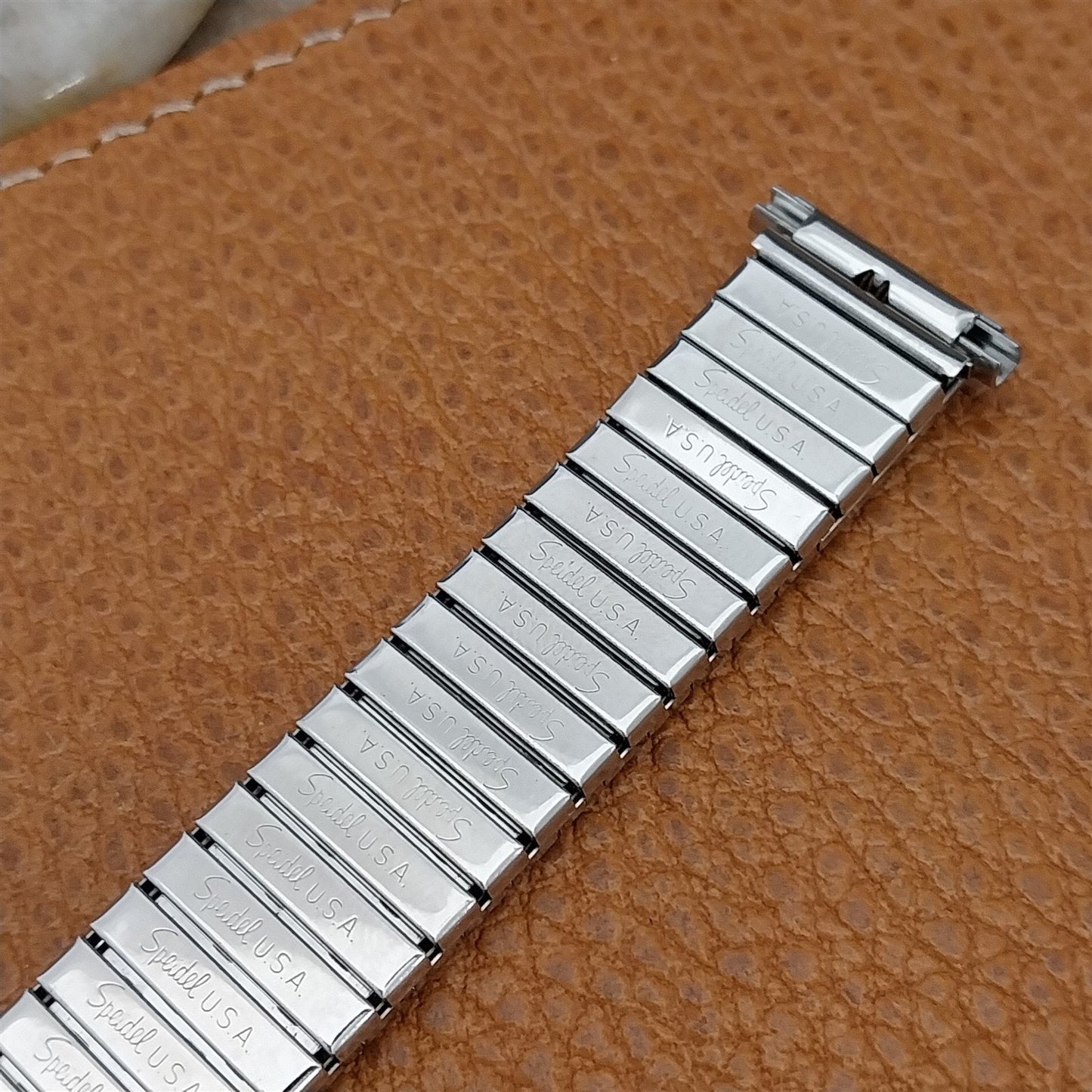 19mm 18mm Shriners Stainless Steel Speidel Expansion Unused Vintage Watch Band