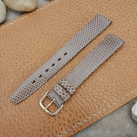 14mm Lizard Ladies Tapered Kalbe France Unused Vintage Watch Band