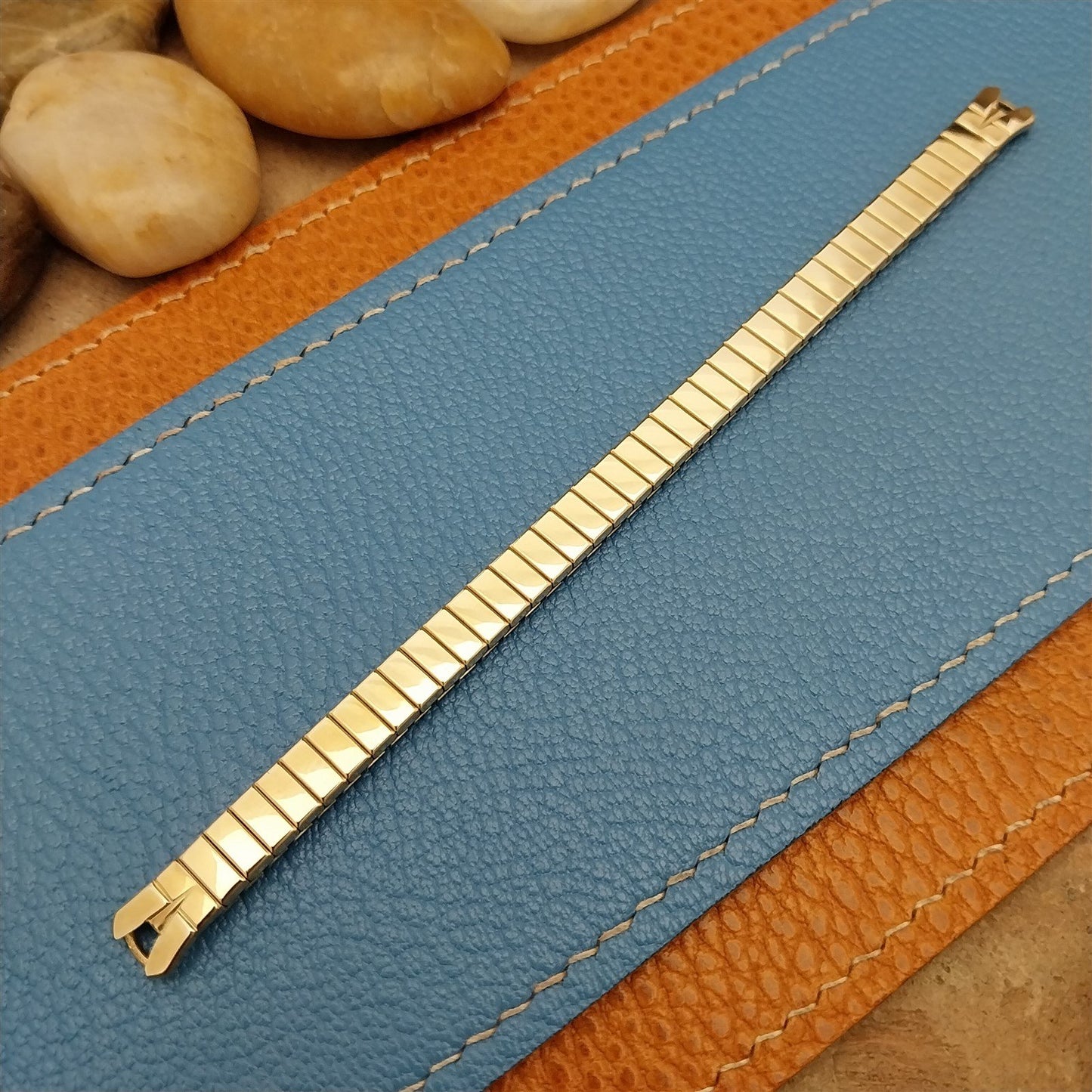 Vintage Ladies 10k Yellow Gold-Filled Speidel Tailored Woman Cocktail Watch Band