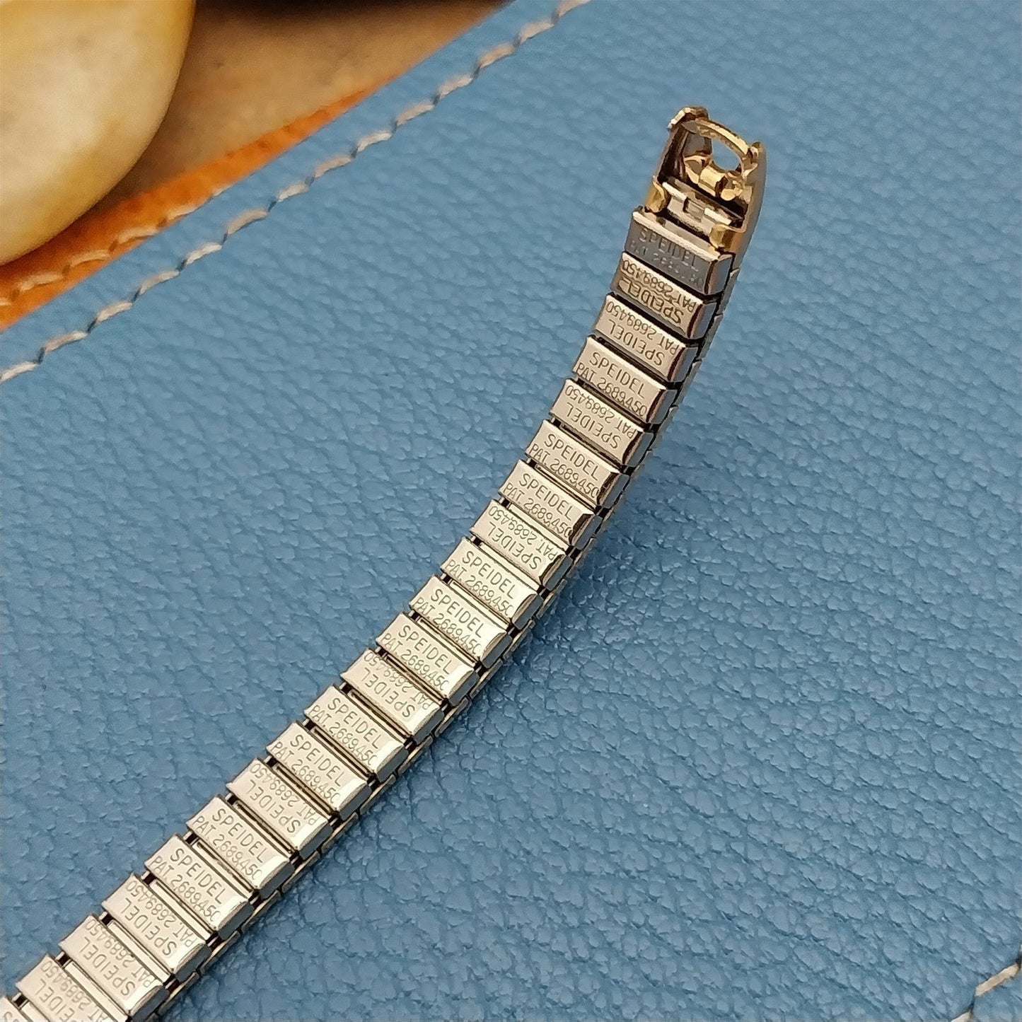 Vintage Ladies Long 10k Yellow Gold-Filled Speidel Fiesta Cocktail Watch Band