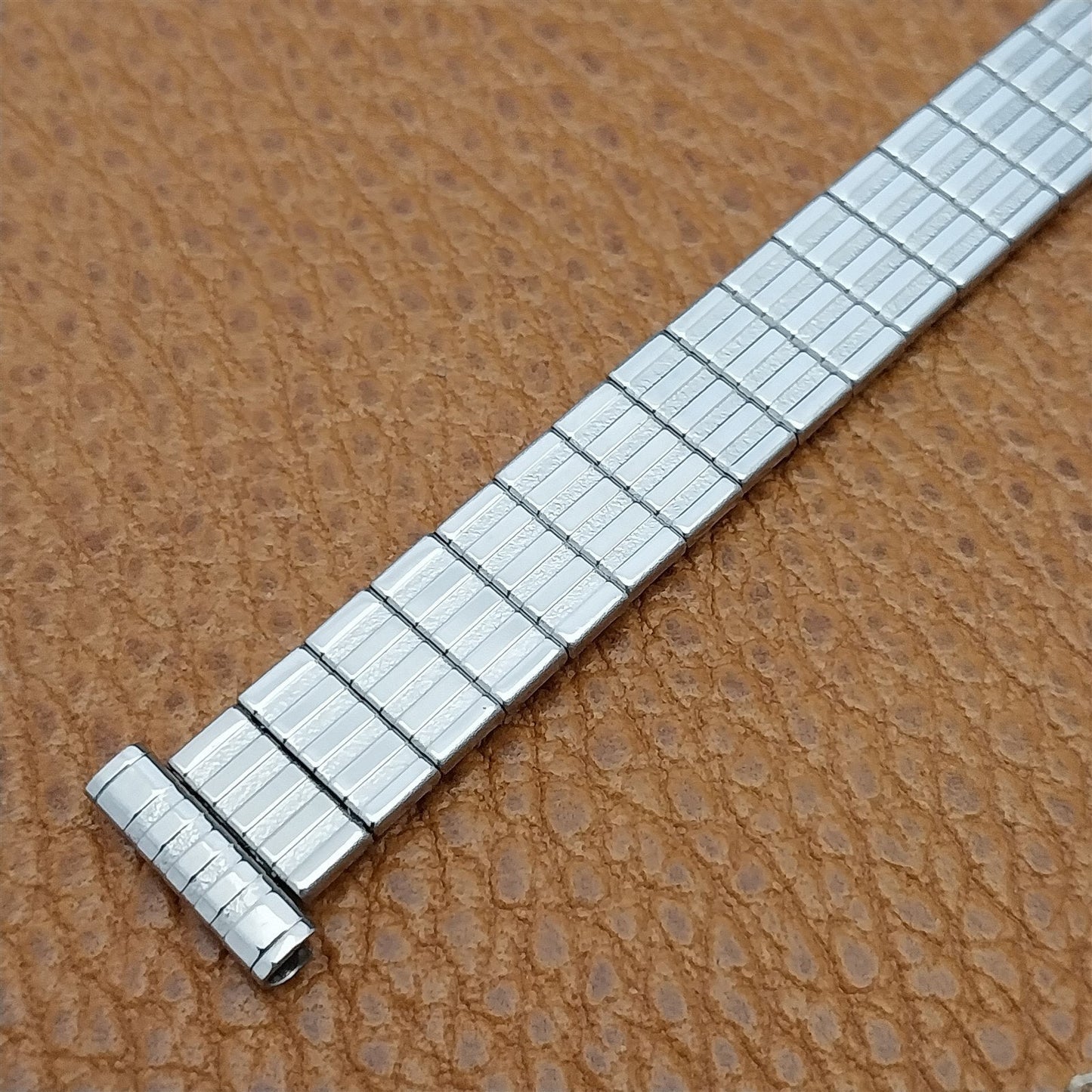 1/2" Ladies Stainless Steel Expansion Uniflex Unused 1960s Vintage Watch Band