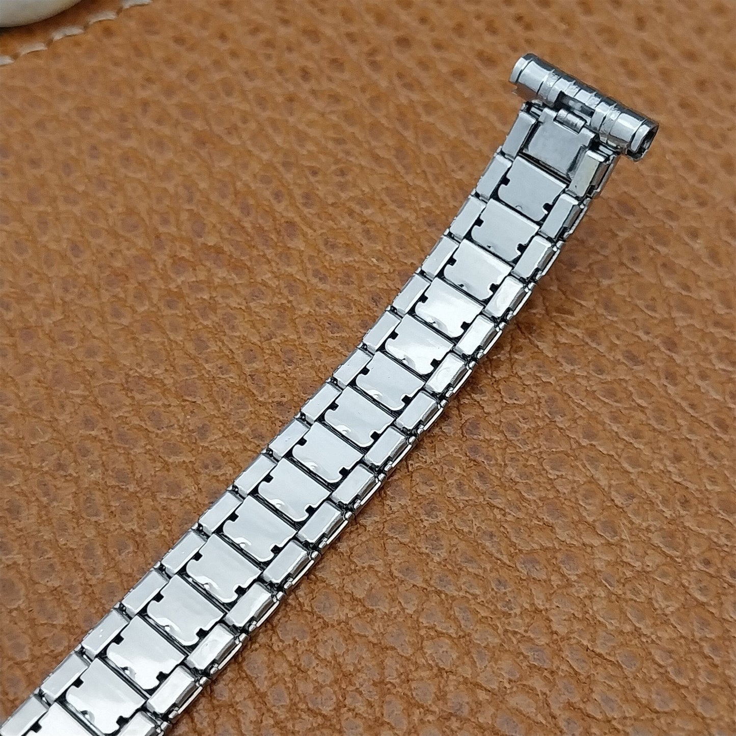 1/2" Ladies Stainless Steel Expansion Uniflex Unused 1960s Vintage Watch Band