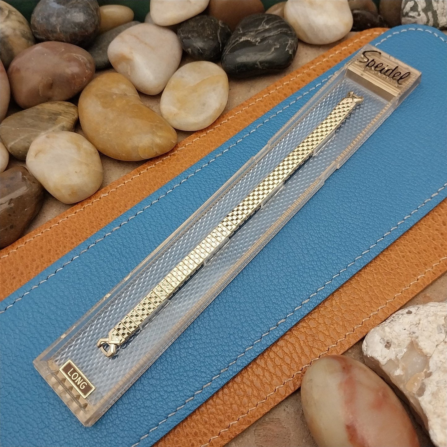 Vintage Ladies 10k Yellow Gold-Filled Speidel Unused 1960s Cocktail Watch Band