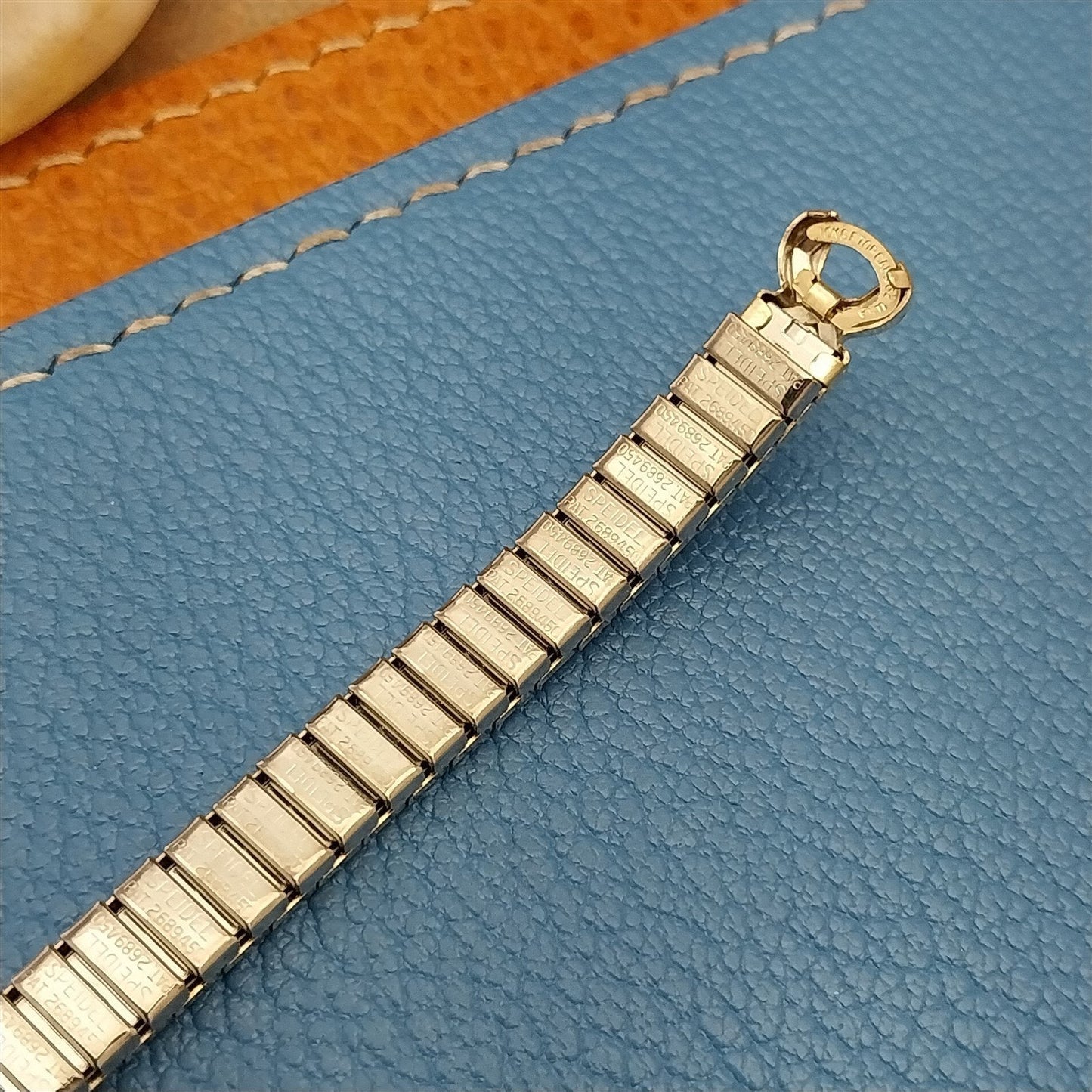 Vintage Ladies 10k Yellow Gold-Filled Speidel Unused 1960s Cocktail Watch Band