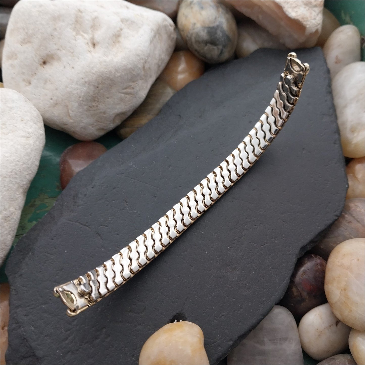 Ladies 10k Yellow Gold-Filled Speidel Catalina 1950s Unused Vintage Watch Band