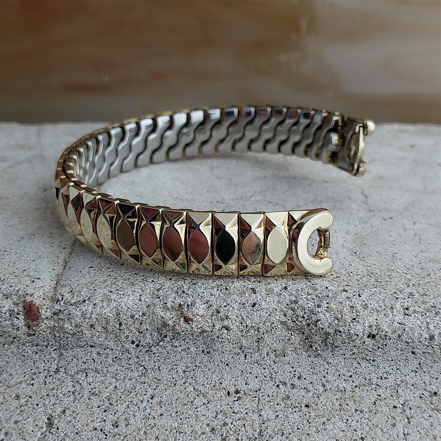 Ladies 10k Yellow Gold-Filled Speidel Catalina 1950s Unused Vintage Watch Band