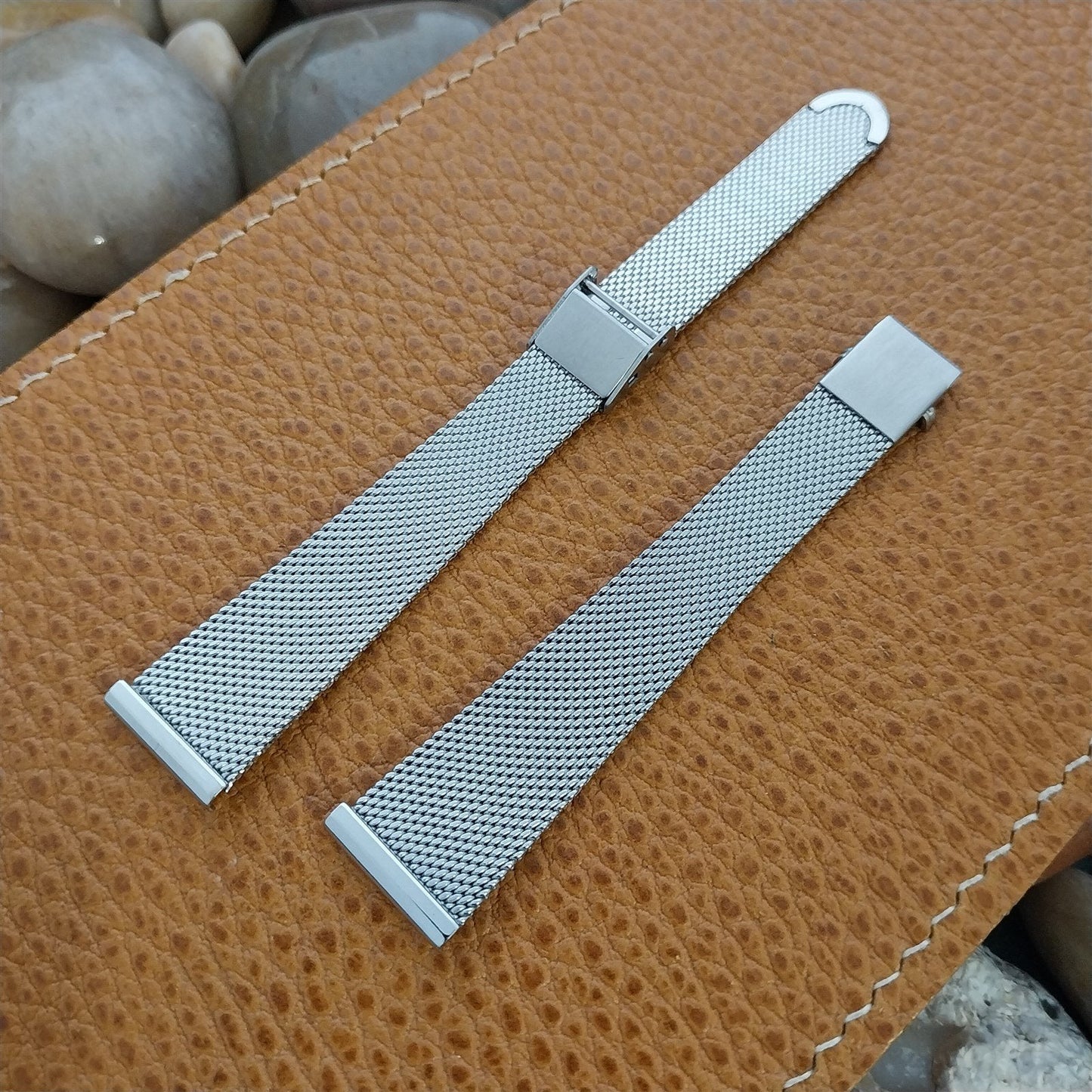 14mm JB Champion Ladies Stainless Steel Mesh Unused 1960s Vintage Watch Band