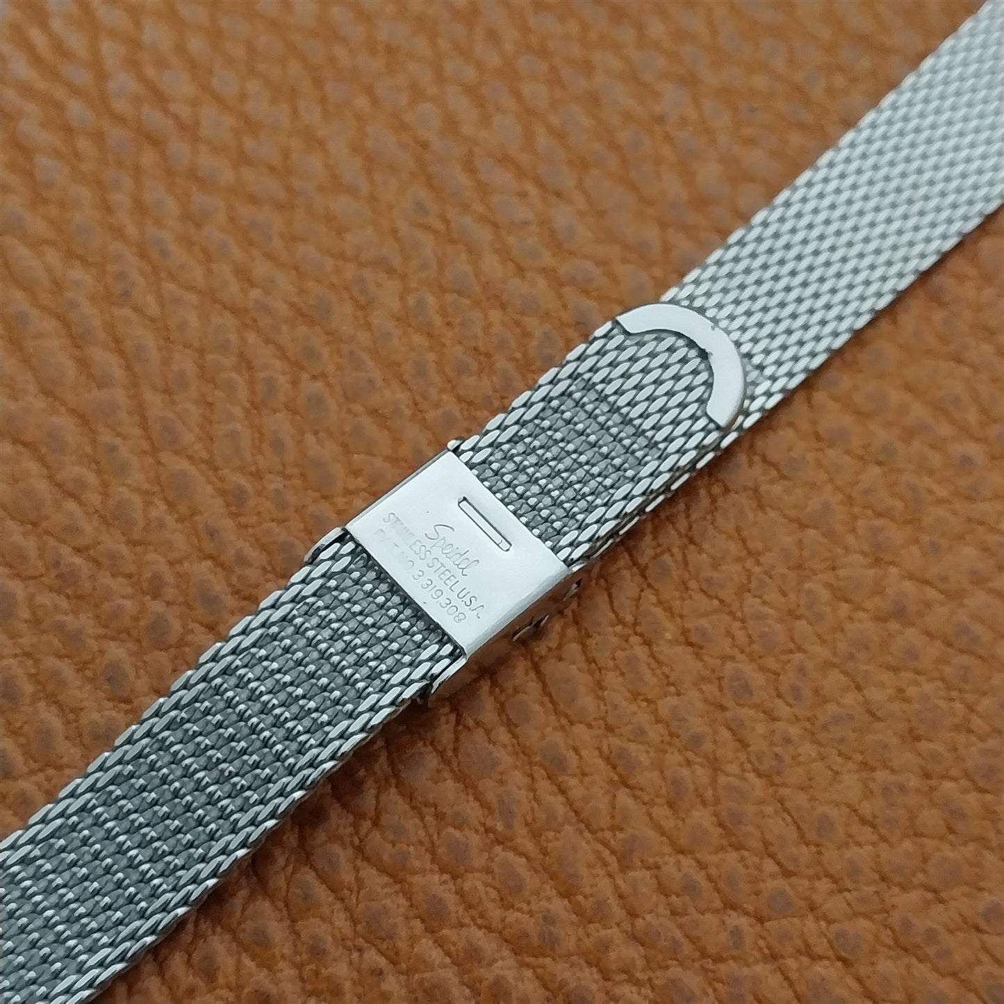 1/2" Stainless Steel Mesh Speidel Unused Ladies 1960s-1970s Vintage Watch Band