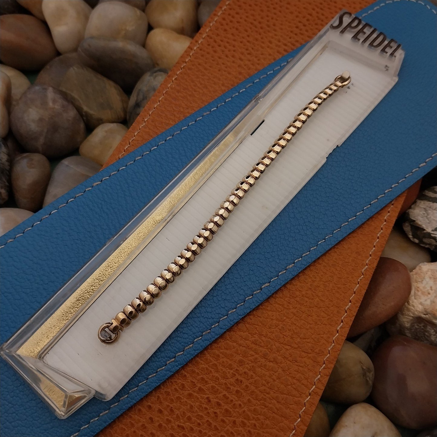 1950s 10K Gold-Filled Speidel USA Rain Drop Ladies Unused Vintage Watch Band
