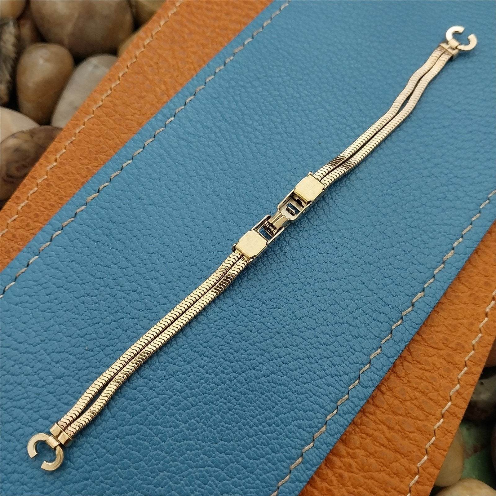 Ladies Yellow Gold-Filled JB Champion 1960s Unused Vintage Watch Band