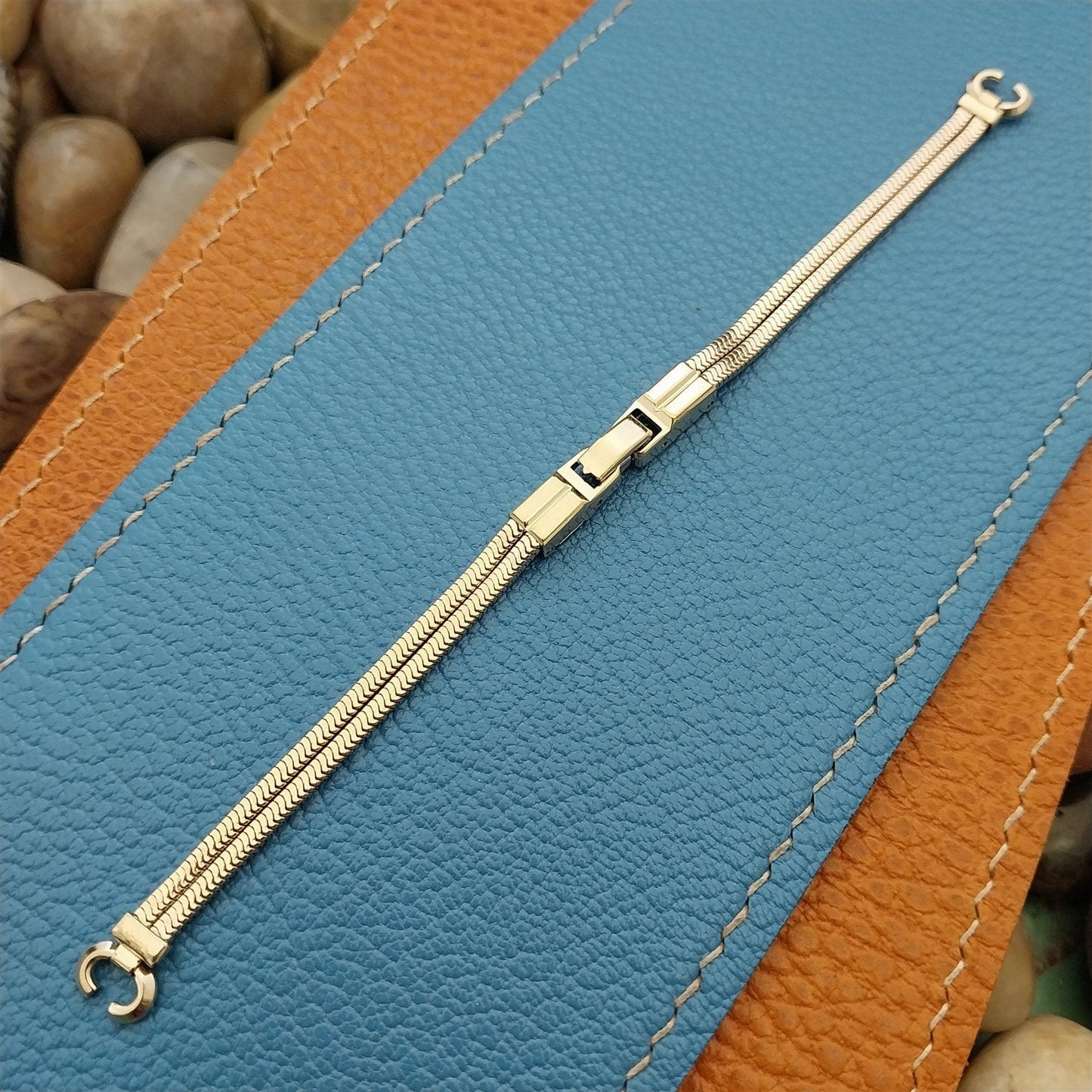 Ladies Yellow Gold-Filled JB Champion 1960s Unused Vintage Watch Band