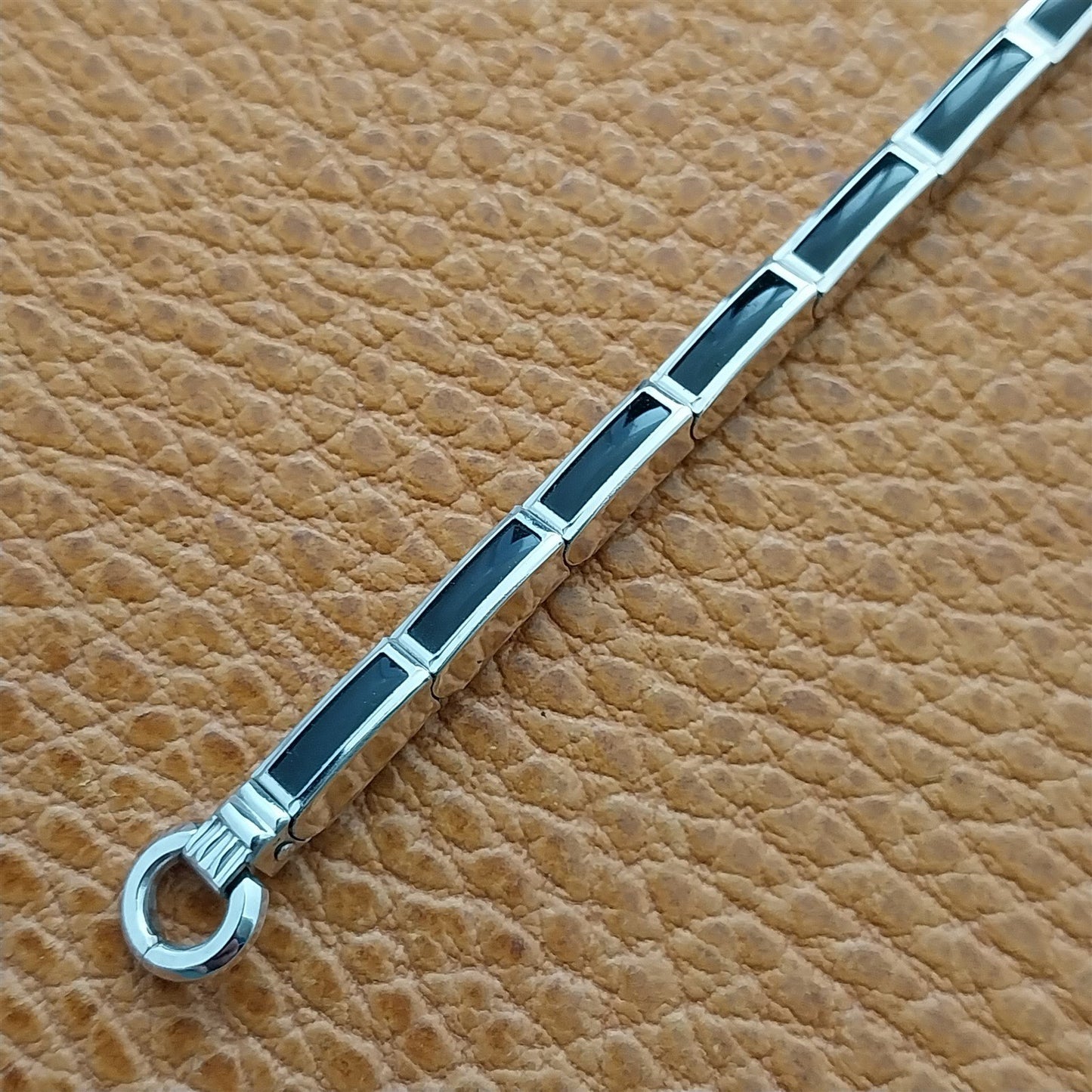 Vintage Gold-Filled Speidel Black Magic Unused Classic 1950s Cocktail Watch Band