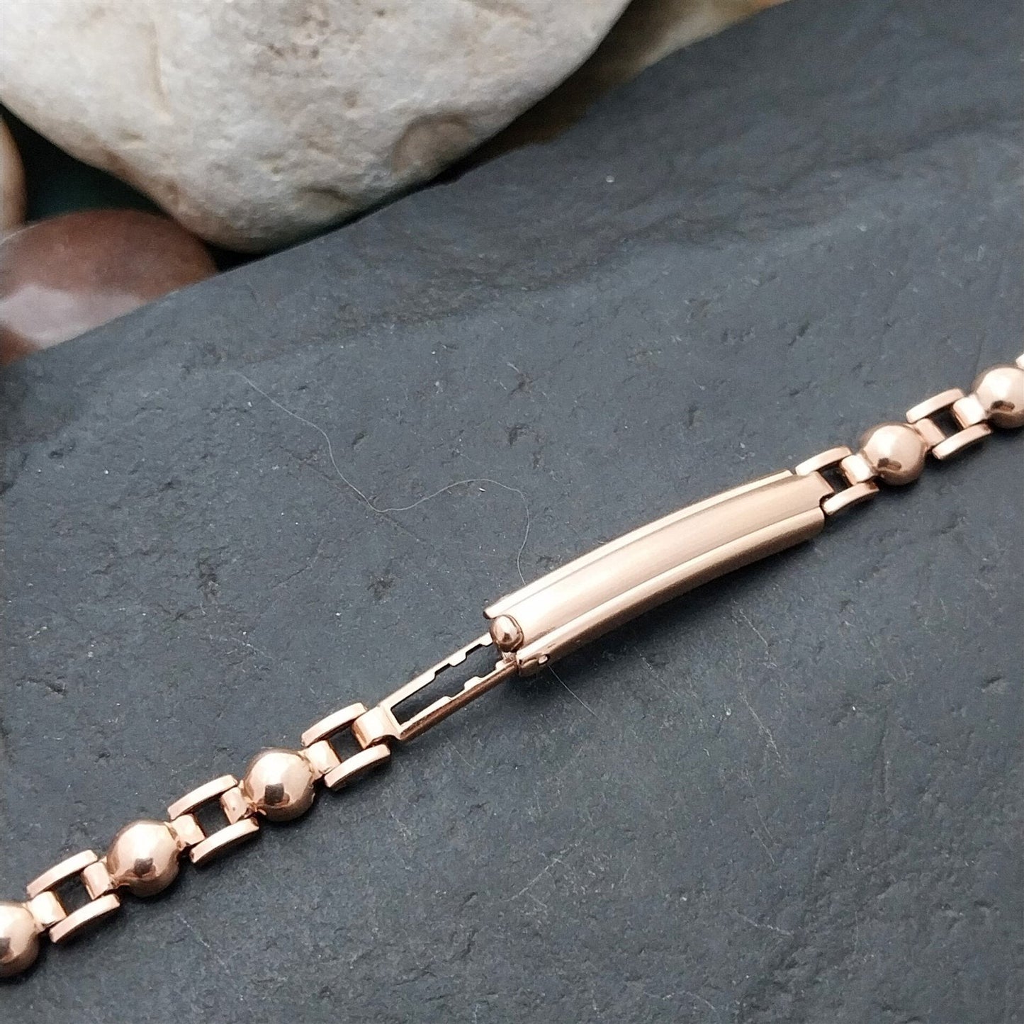 12k Rose Gold-Filled Ladies JB Champion Unused 1940s Vintage Watch Band