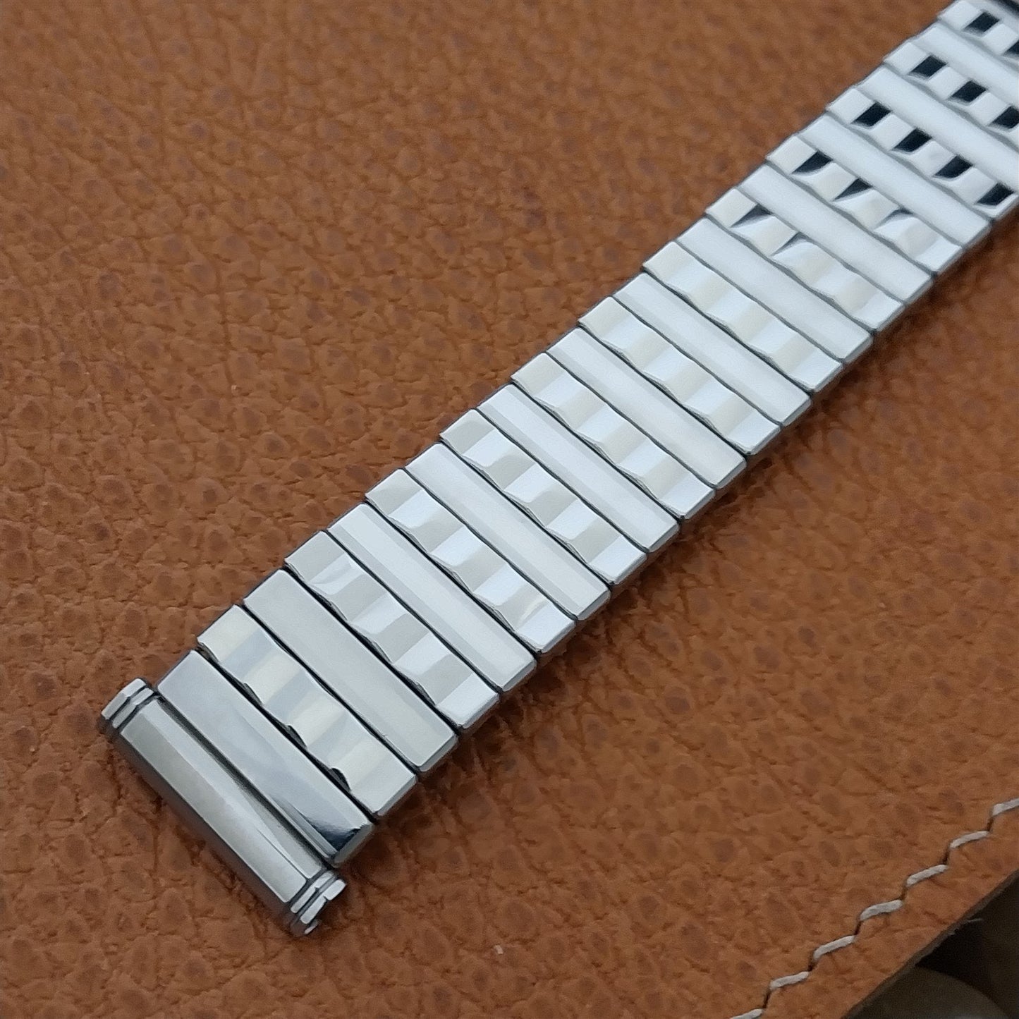 Kreisler USA 19mm 18mm Stainless Steel DuraFlex 1960s Unused Vintage Watch Band