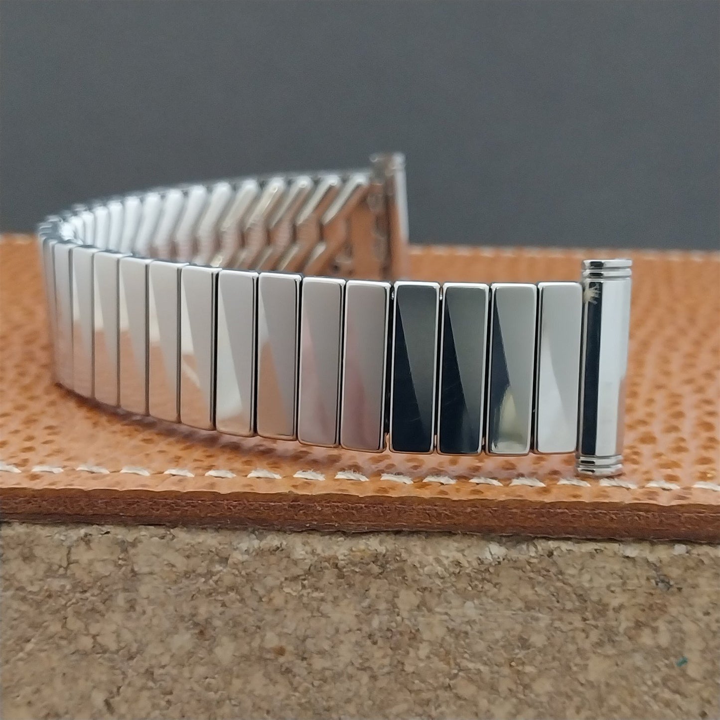 Kreisler USA 19mm 18mm 16mm Stainless Steel 1960s Unused nos Vintage Watch Band