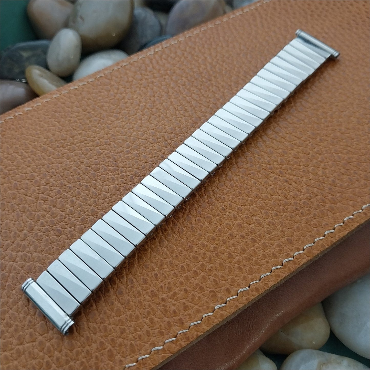 Kreisler USA 19mm 18mm 16mm Stainless Steel 1960s Unused nos Vintage Watch Band