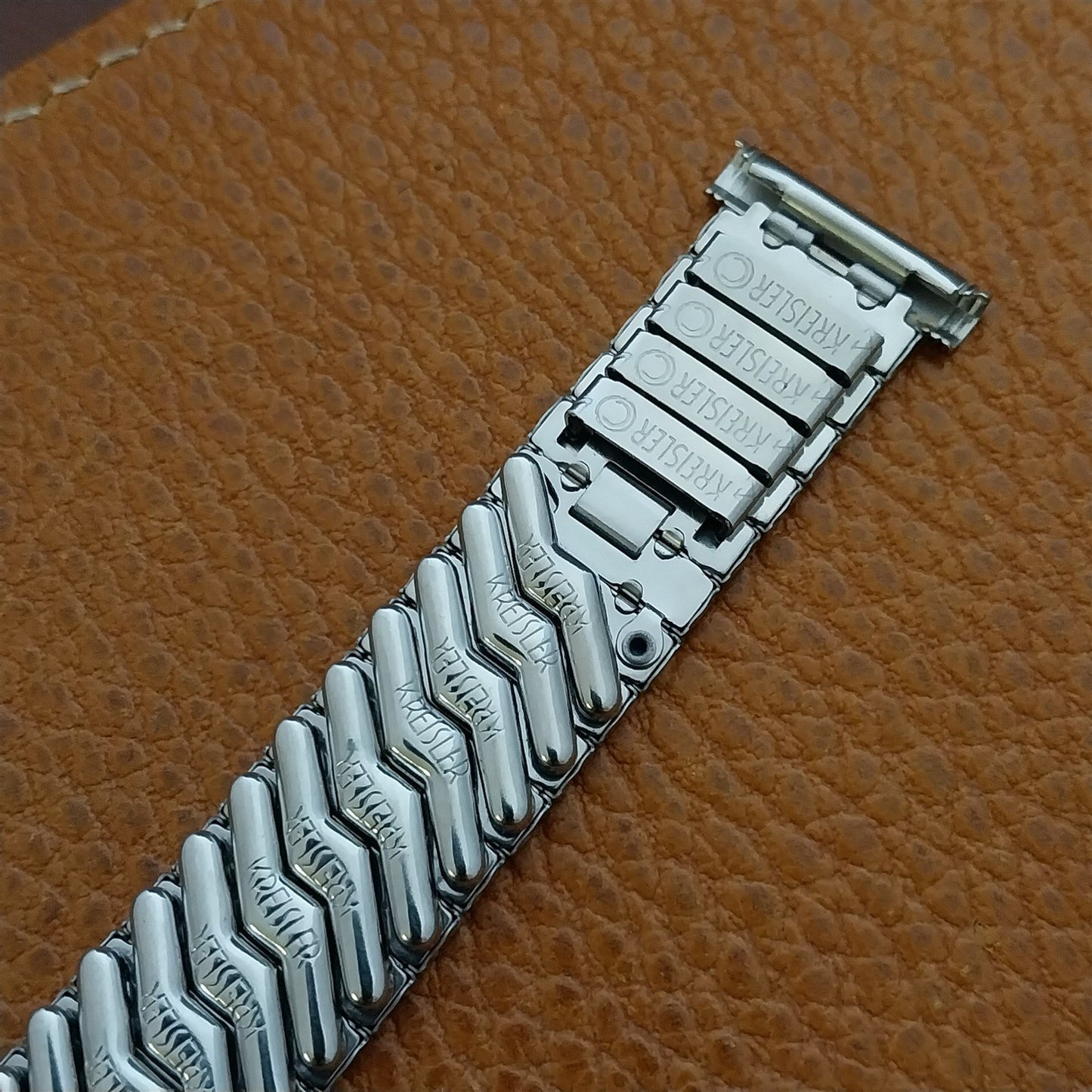 Kreisler USA 19mm 18mm 16mm Stainless Steel 1960s Unused nos Vintage Watch Band