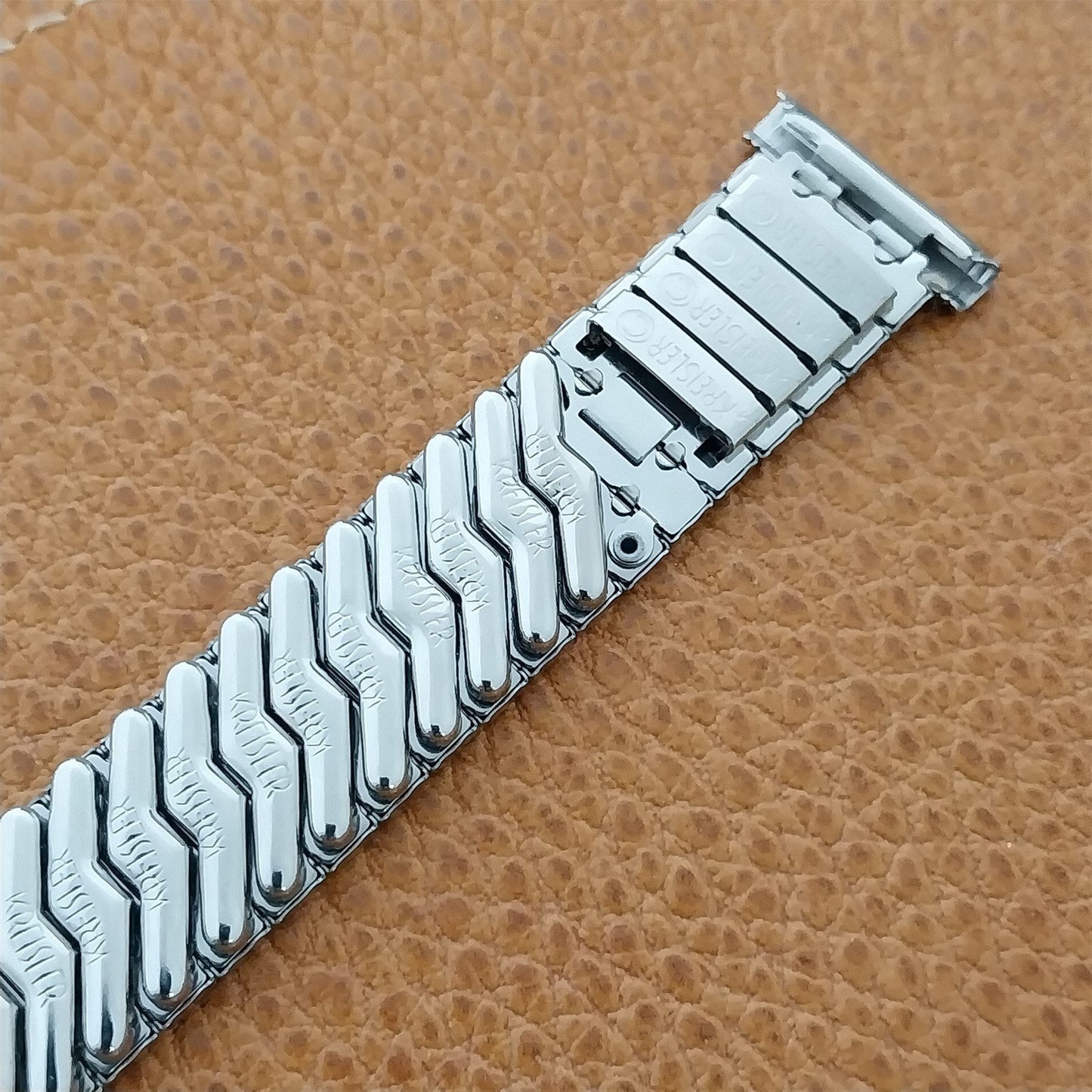 Kreisler USA 19mm 18mm 16mm Stainless Steel 1960s Unused nos Vintage Watch Band