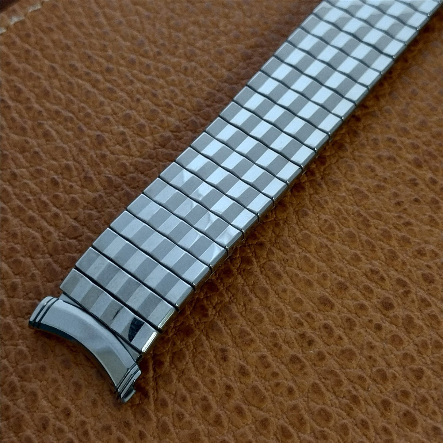 1960s USA Made Kreisler 19mm Stainless Steel DuraFlex Unused Vintage Watch Band