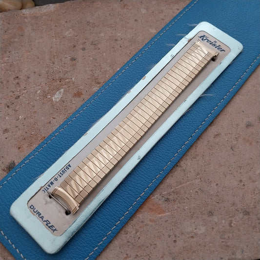 19mm 18mm 17mm Kreisler Gold-Filled Unused 1960s Vintage Watch Band