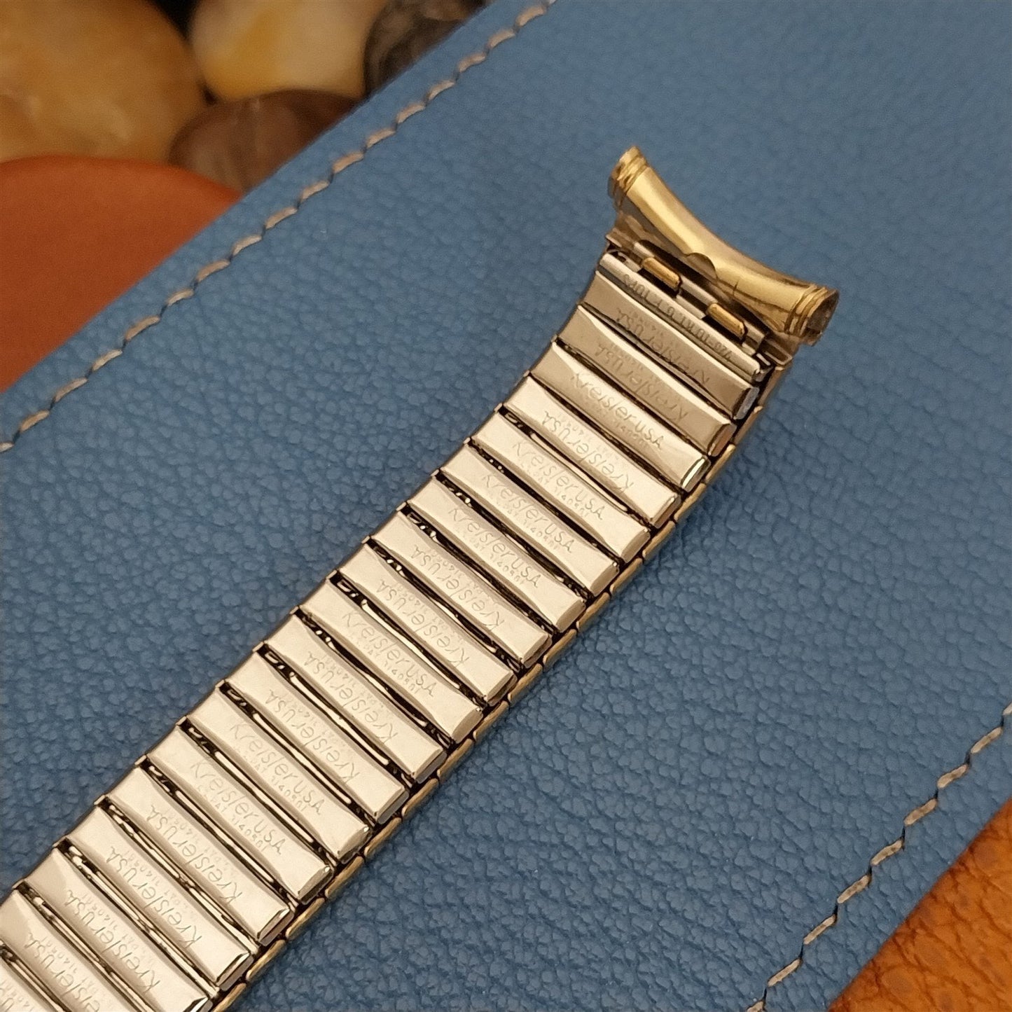 19mm 18mm Kreisler USA 10k Yellow Gold-Filled Unused 1960s Vintage Watch Band