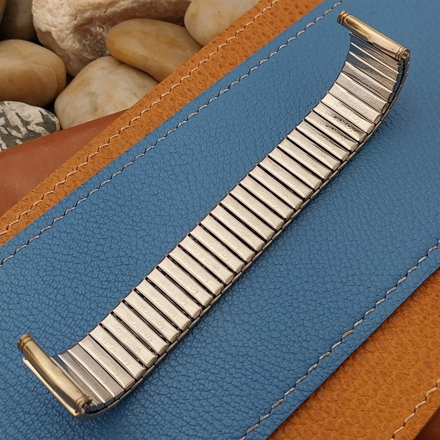 19mm 18mm Kreisler USA 10k Yellow Gold-Filled Unused 1960s Vintage Watch Band