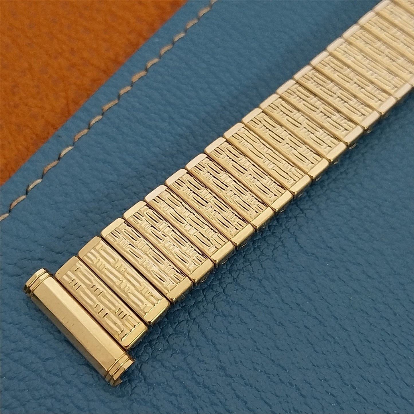 16mm 18mm 19mm 10k Gold-Filled Kreisler Unused nos 1950s Vintage Watch Band