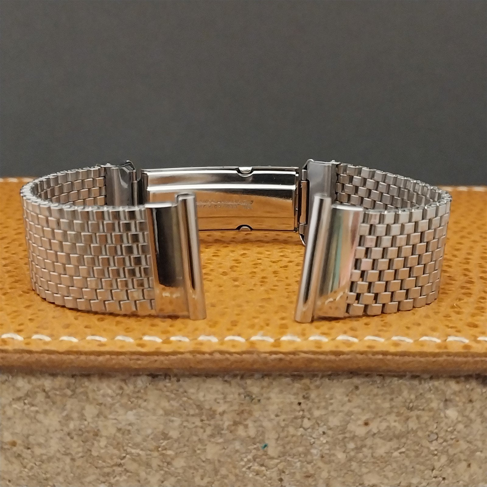 19mm 18mm 16mm 1940s Stainless Steel Mesh JB Champion Unused Vintage Watch Band