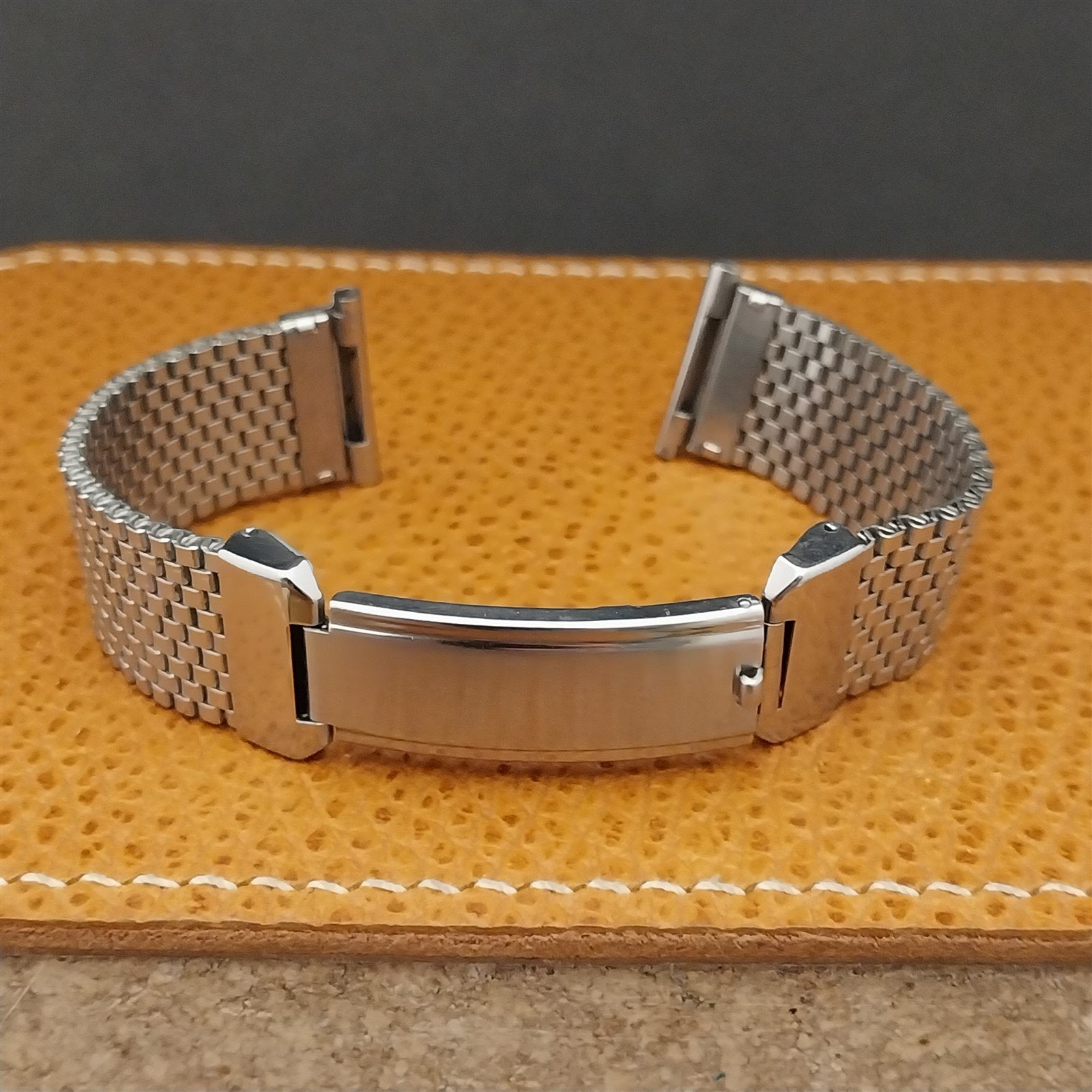 19mm 18mm 16mm 1940s Stainless Steel Mesh JB Champion Unused Vintage Watch Band