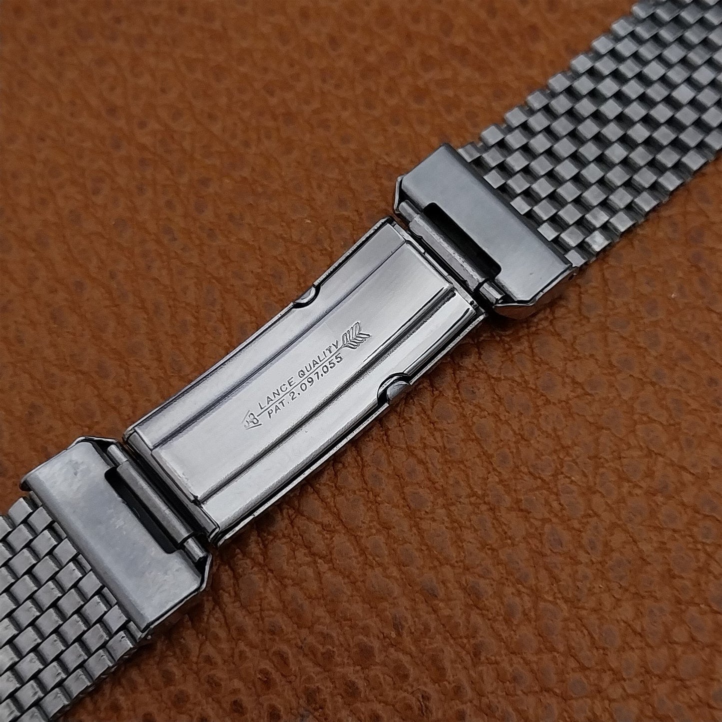 19mm 18mm 16mm 1940s Stainless Steel Mesh JB Champion Unused Vintage Watch Band