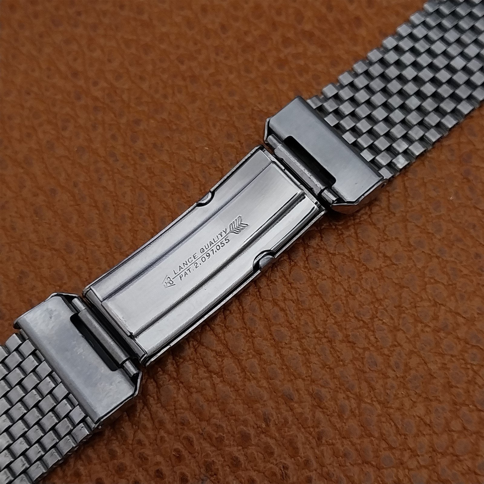 19mm 18mm 16mm 1940s Stainless Steel Mesh JB Champion Unused Vintage Watch Band